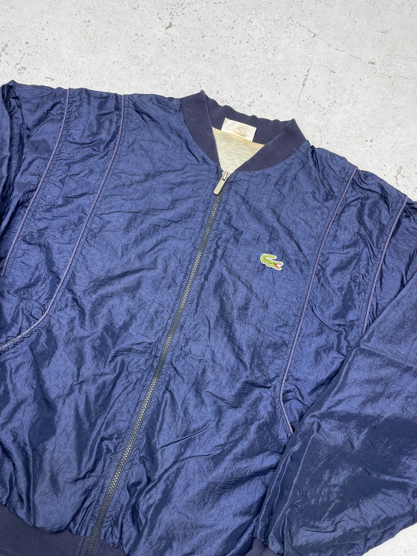 Lacoste vintage Bomberjacke Trackjacket Windbreaker L