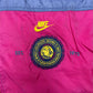 Nike vintage big Logo embroidered Spellout Trackjacket Windbreaker Jacke L