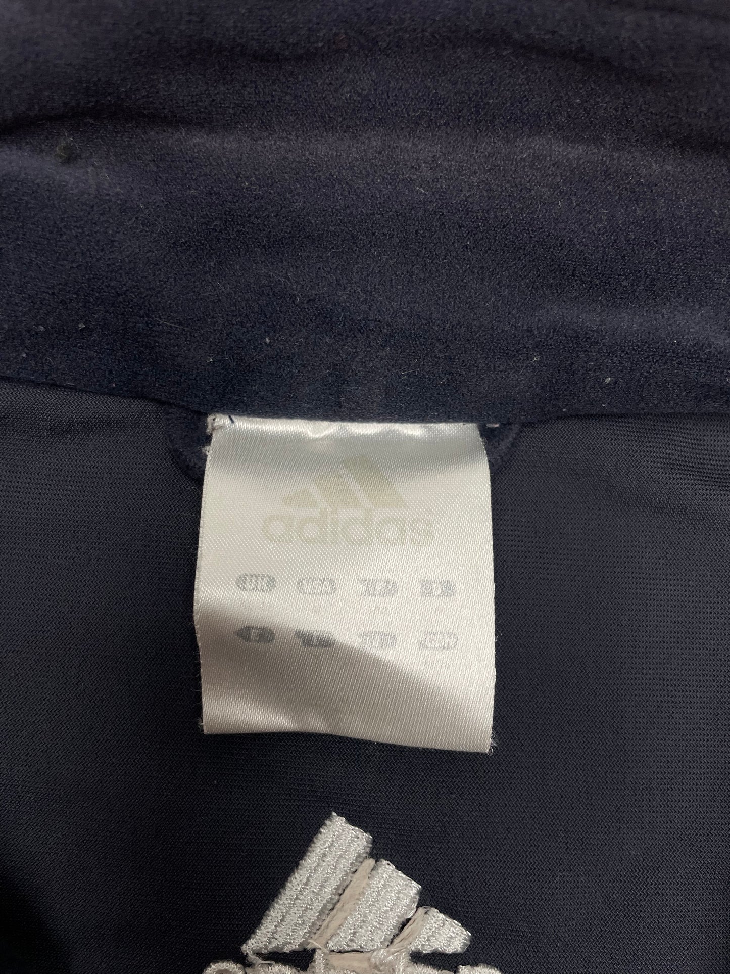 Adidas vintage Velour Samt Trackjacket Zipper Jacke L