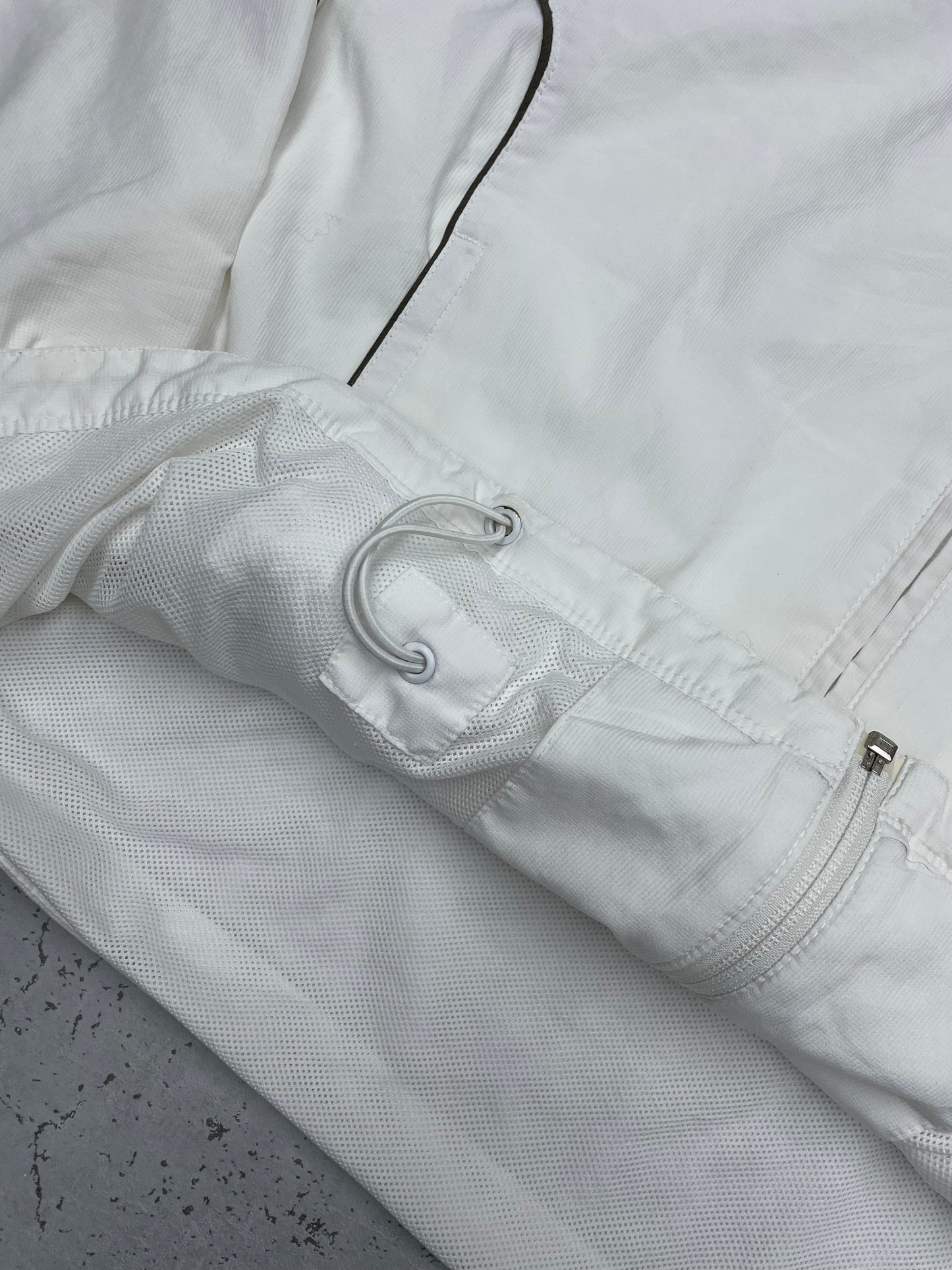 Nike vintage small Swoosh embroidered Trackjacket Windbreaker Jacke XL