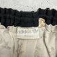 adidas Vintage Shell Pants in Schwarz mit Türkis, Größe M, Etikett