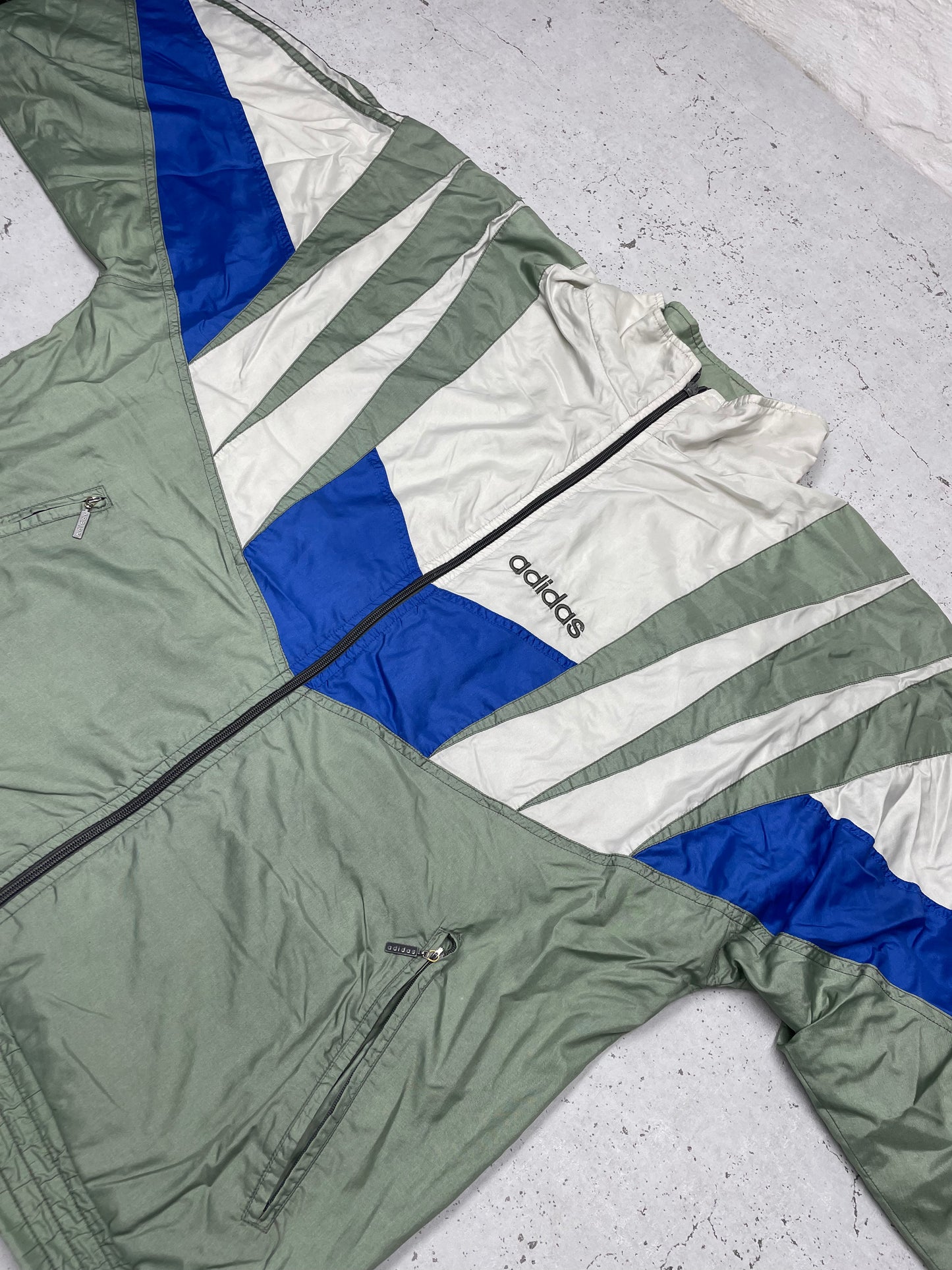 Adidas vintage Y2K Trackjacket Windbreaker Jacke XL
