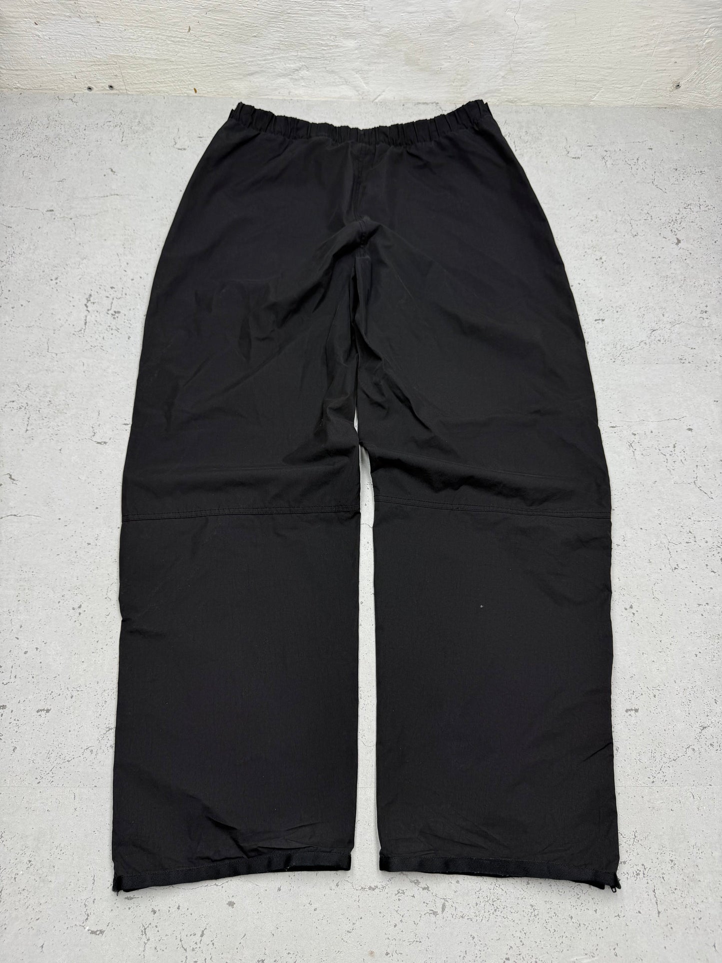 Reebok Vintage Outdoorhose in Schwarz, Größe XL, Rückansicht