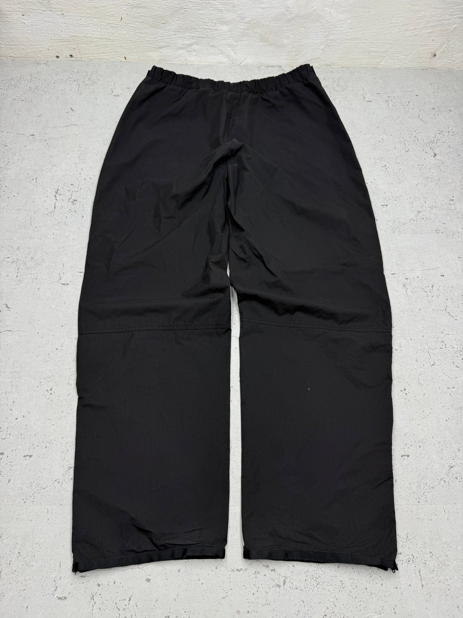 Reebok Vintage Outdoorhose in Schwarz, Größe XL, Rückansicht