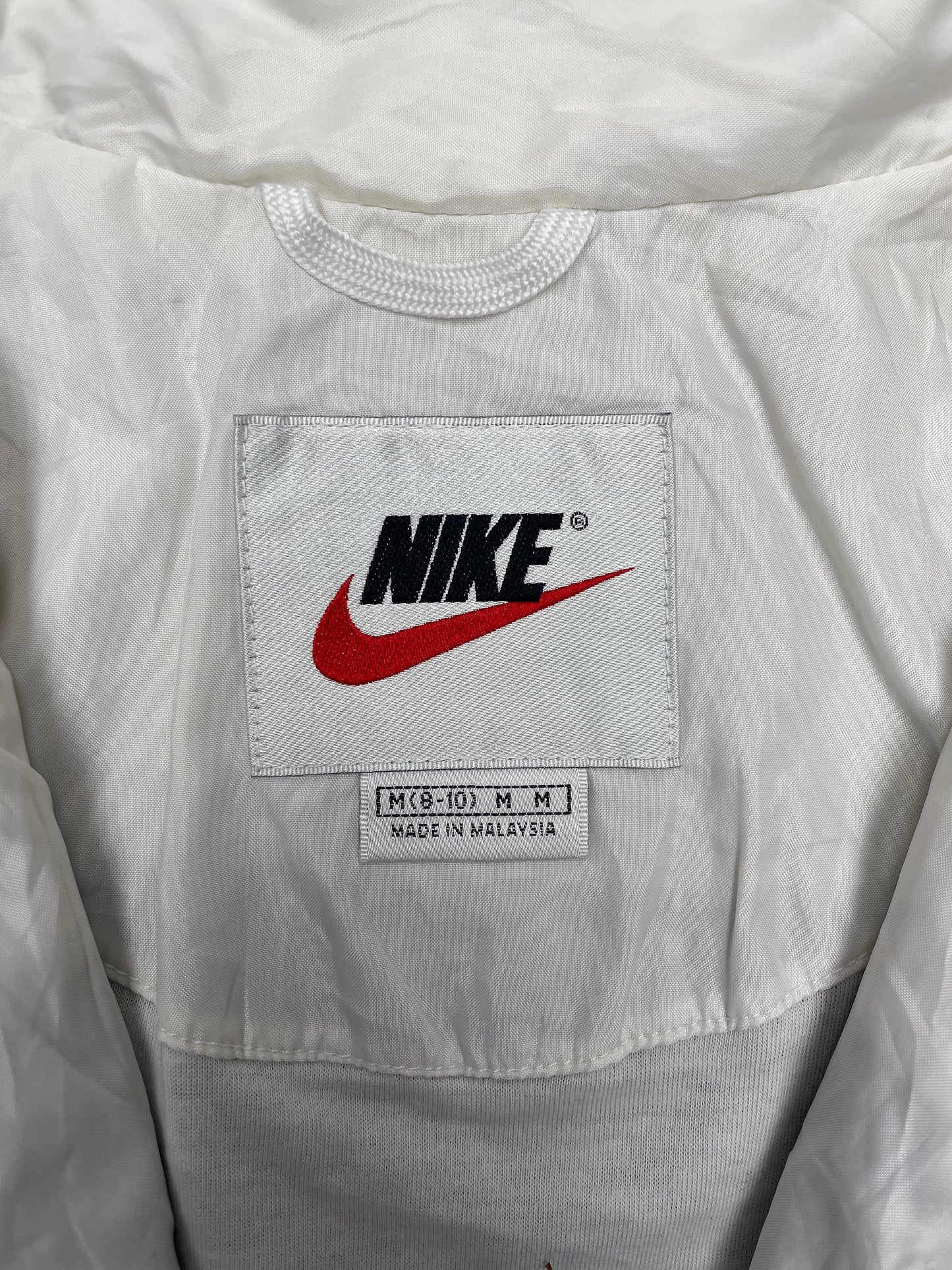 Nike vintage small embroidered Swoosh Trackjacket Windbreaker Jacke M