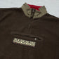 Napapijri vintage warmer Fleece Zip Sweatshirt Sweater L