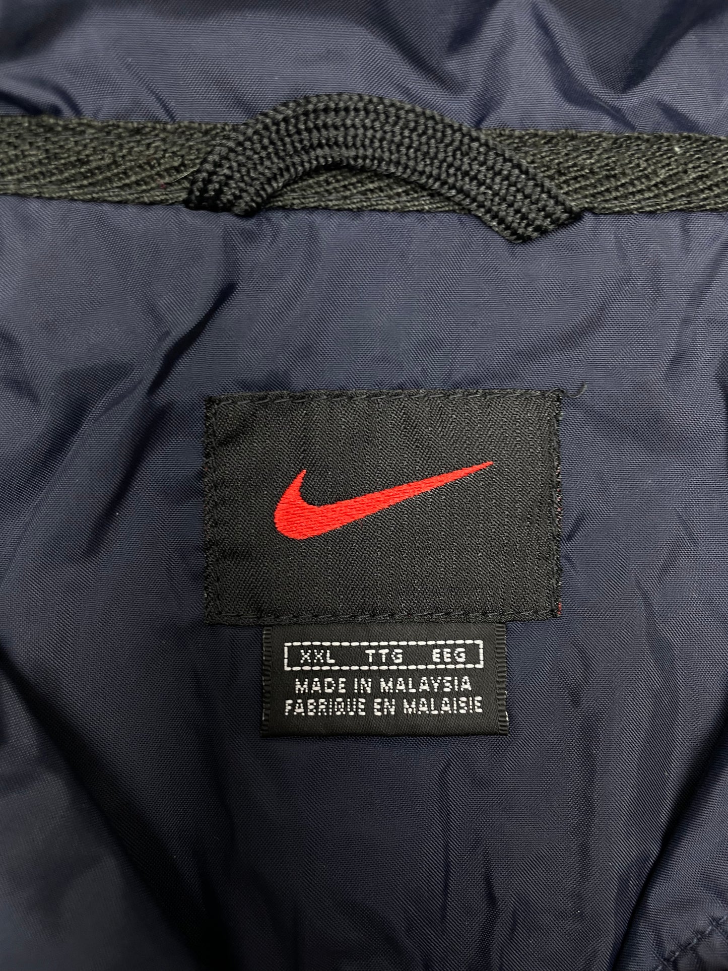 Nike vintage small swoosh embroidered Trackjacket Windbreaker Jacke XXL