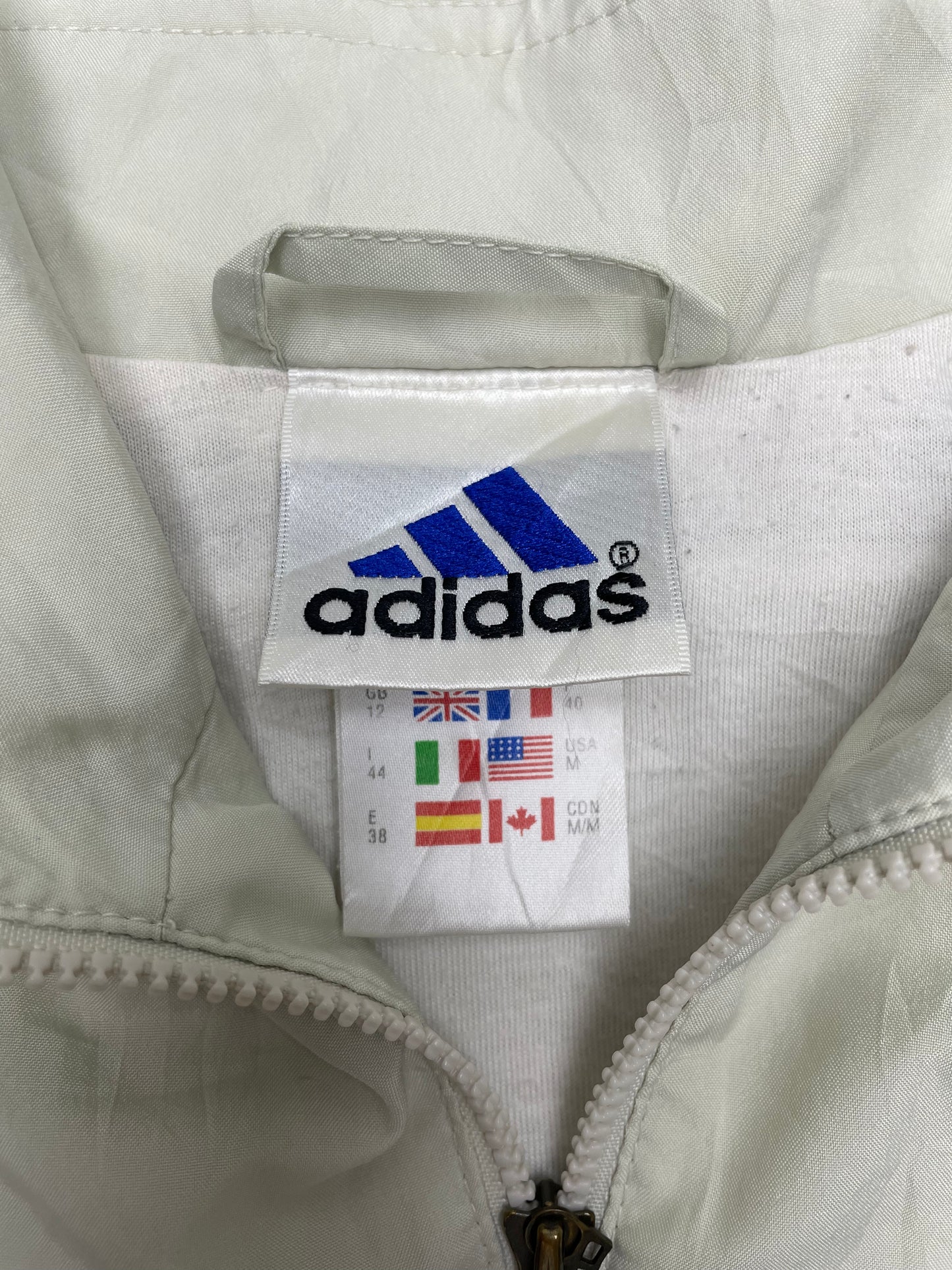 Adidas vintage Trackjacket Windbreaker Jacke S