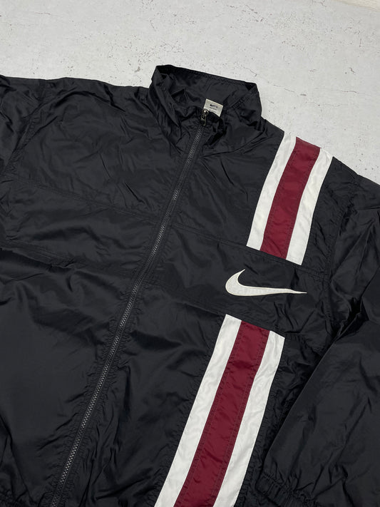 Nike vintage Swoosh embroidered Trackjacket WIndbreaker Jacke XL