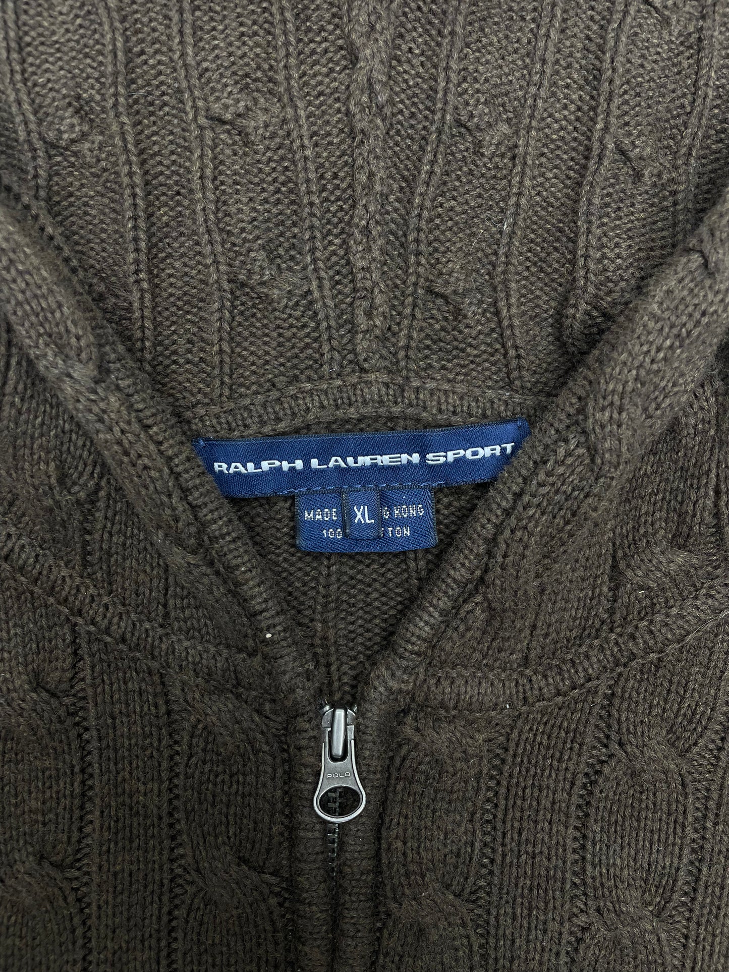 Polo Ralph Lauren Knitwear Strickjacke Kapuzenjacke Zipper Hoodie S