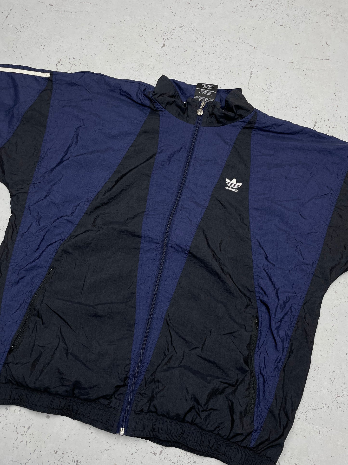 Adidas 90s vintage oversized Windbreaker Trackjacket Jacke L