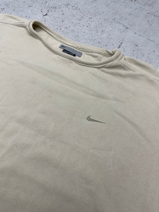 Nike vintage small Logo embroidered Sweatshirt Sweater boxy Fit XL