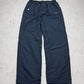 Nike Vintage Trackpants in Navy, Größe L, Vorderansicht