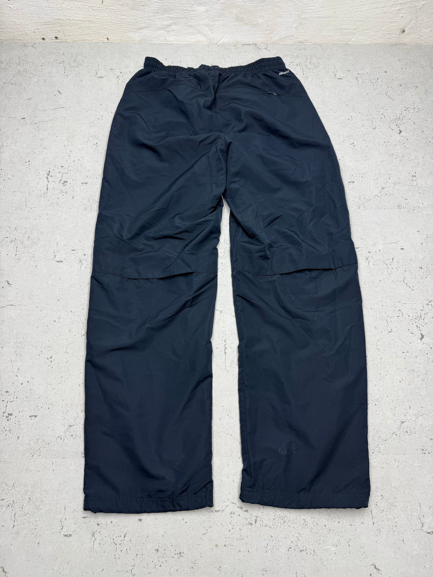 Nike Vintage Trackpants in Navy, Größe L, Rückansicht