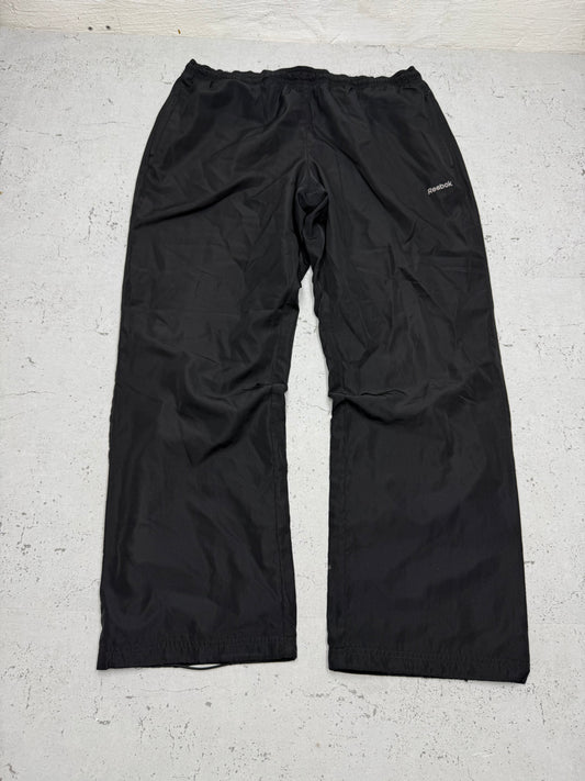 Reebok Vintage Trackpants in Schwarz, Größe L, Vorderansicht