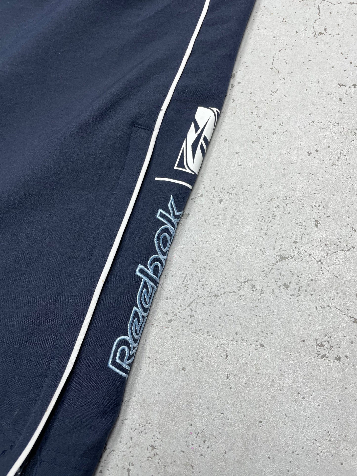 Reebok vintage Baggy gefütterte Trackpants Jogginghose Jogger XL