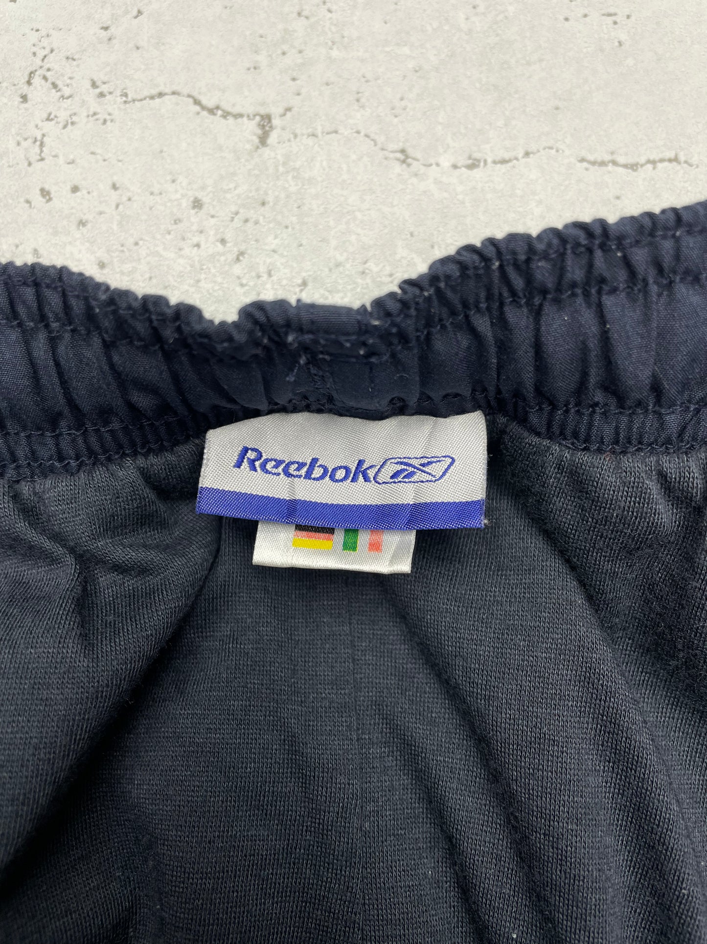 Reebok vintage Baggy gefütterte Trackpants Jogginghose Jogger XL