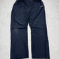 Reebok Essentials Vintage Trackpants in Dunkelblau, Größe M, Vorderansicht