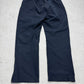 Reebok Essentials Vintage Trackpants in Dunkelblau, Größe M, Rückansicht