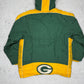 NFL Green Bay Packers Football Vintage Jacke gefüttert grün gelb S - MonkeysVintage