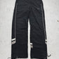 Nike Vintage Trackpants in Beige mit Logo-Streifen, Größe S, Vorderansicht