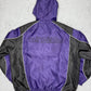 NFL Baltimore Ravens Vintage Windbreaker Jacke lila schwarz XL - MonkeysVintage