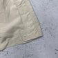 Nike Cargo Vintage Trackpants in Beige, Größe XXL, Detail Beinklappe mit Logo