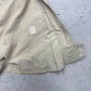 Nike Cargo Vintage Trackpants in Beige, Größe XXL, Detail Klettverschluss am Bund