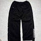 Umbro Vintage Trackpants in Schwarz, Größe L, Vorderansicht