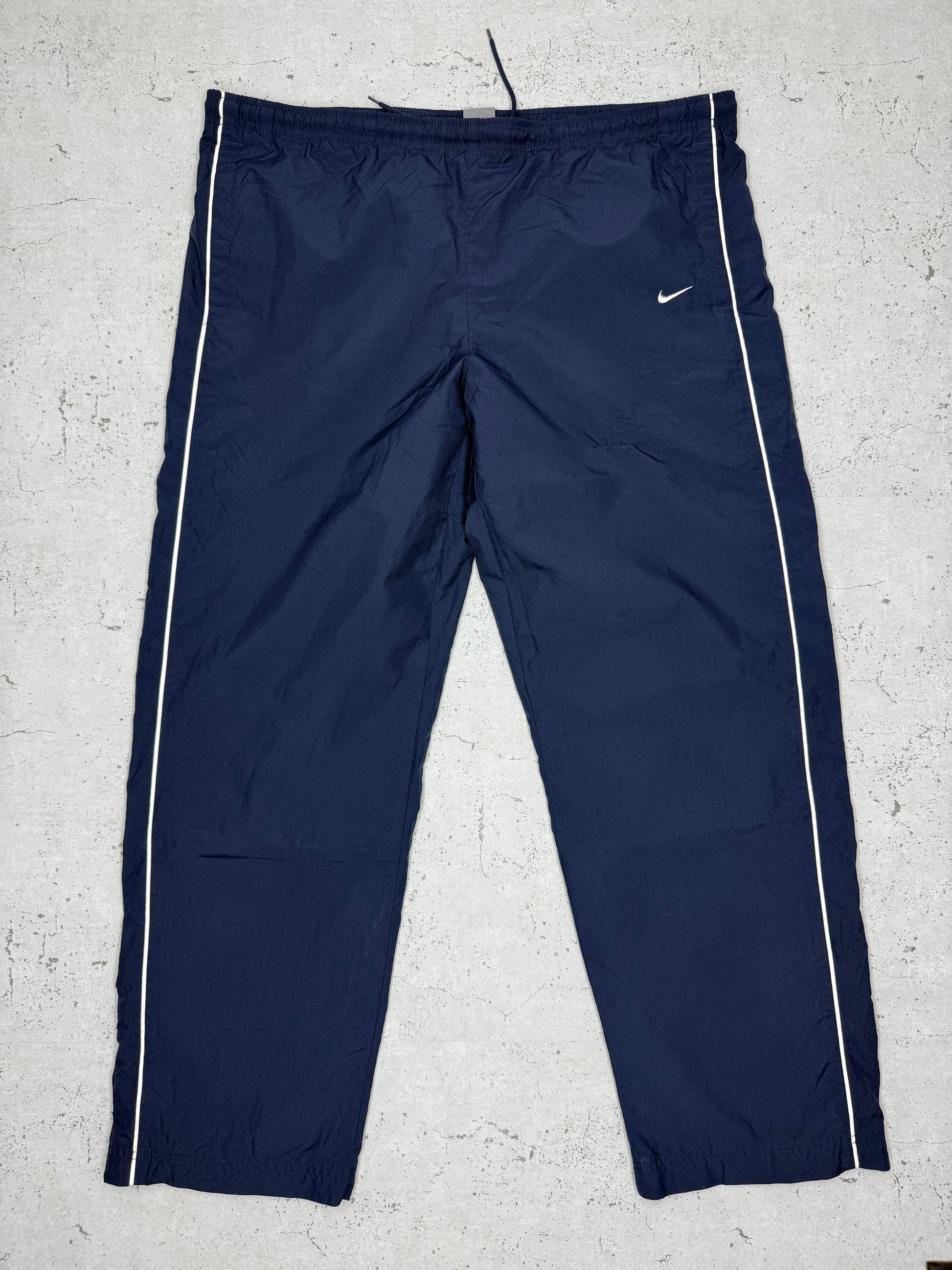 Nike Vintage Swoosh Trackpants Hose blau XL - MonkeysVintage