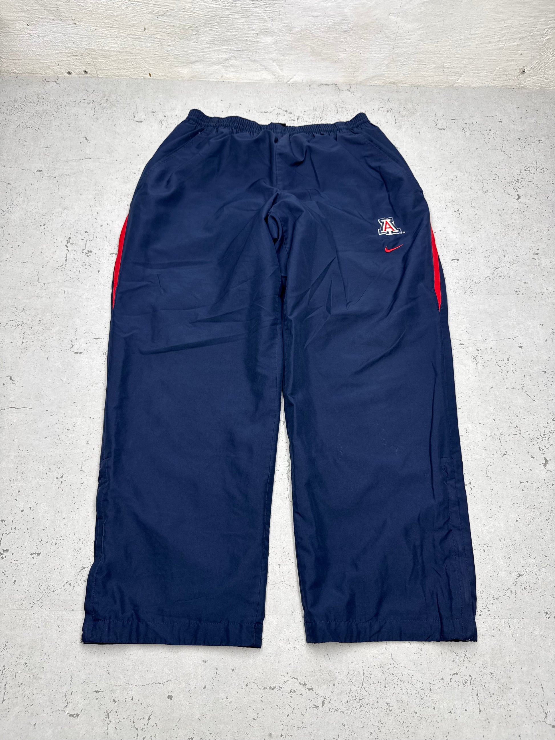 Nike Team Vintage Trackpants Arizona Wildcats in Navy, Größe L, Vorderansicht