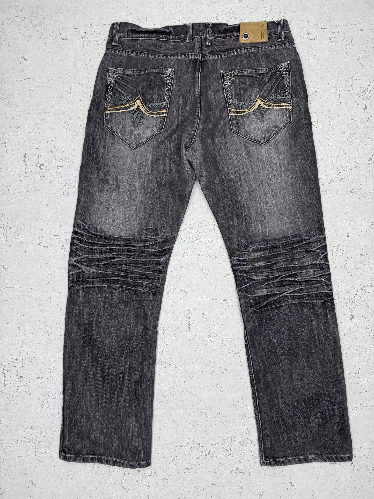 Jordan Craig Vintage Y2K Baggy Jeans schwarz W36 L32 - MonkeysVintage