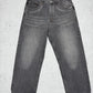 SecondSkin Y2K Vintage Baggy embroidered Jeans W34 L32 - MonkeysVintage