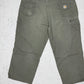 Carhartt Vintage Baggy Hose Carpenter khaki W44 L30 - MonkeysVintage