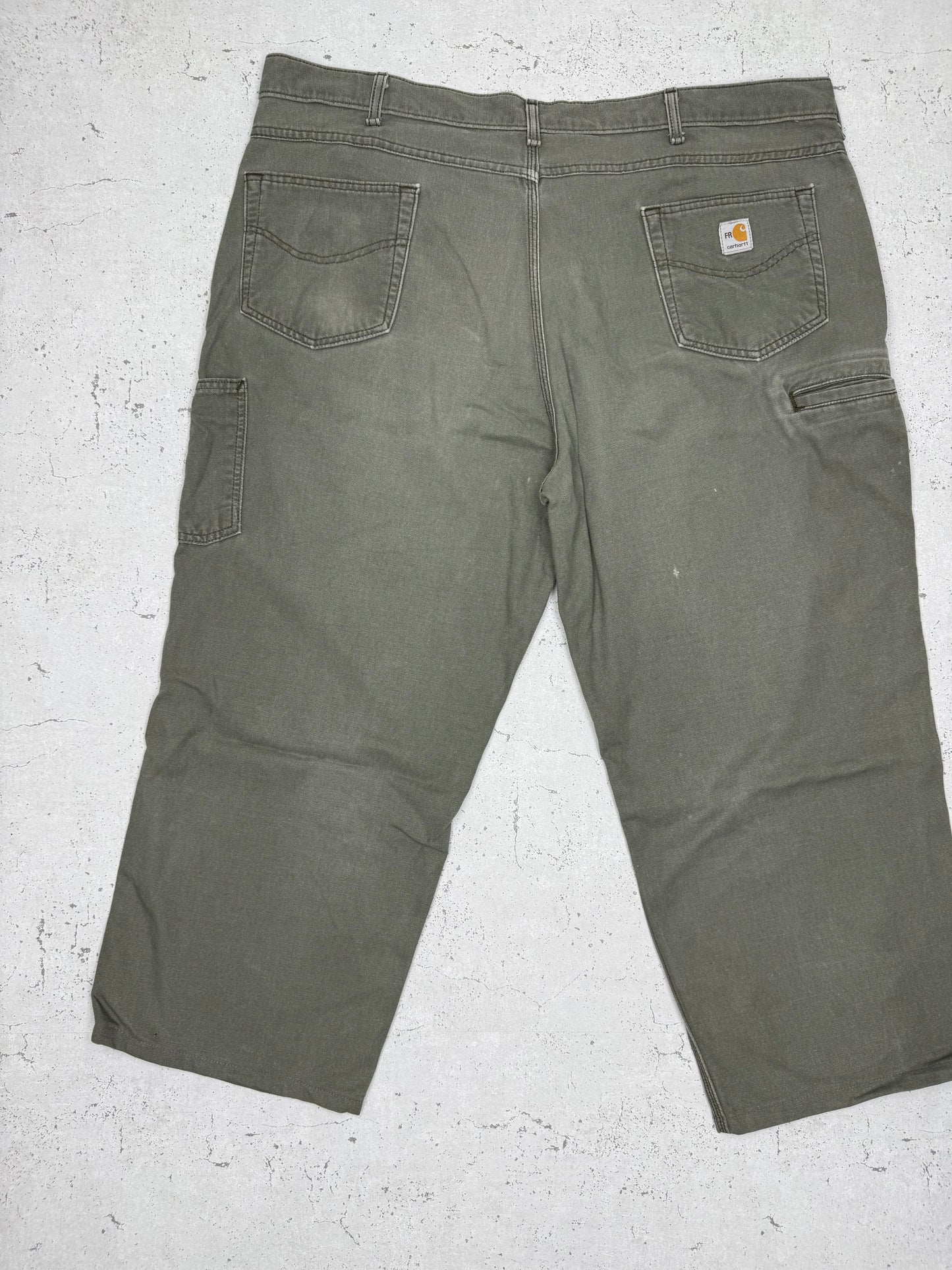 Carhartt Vintage Baggy Hose Carpenter khaki W44 L30 - MonkeysVintage