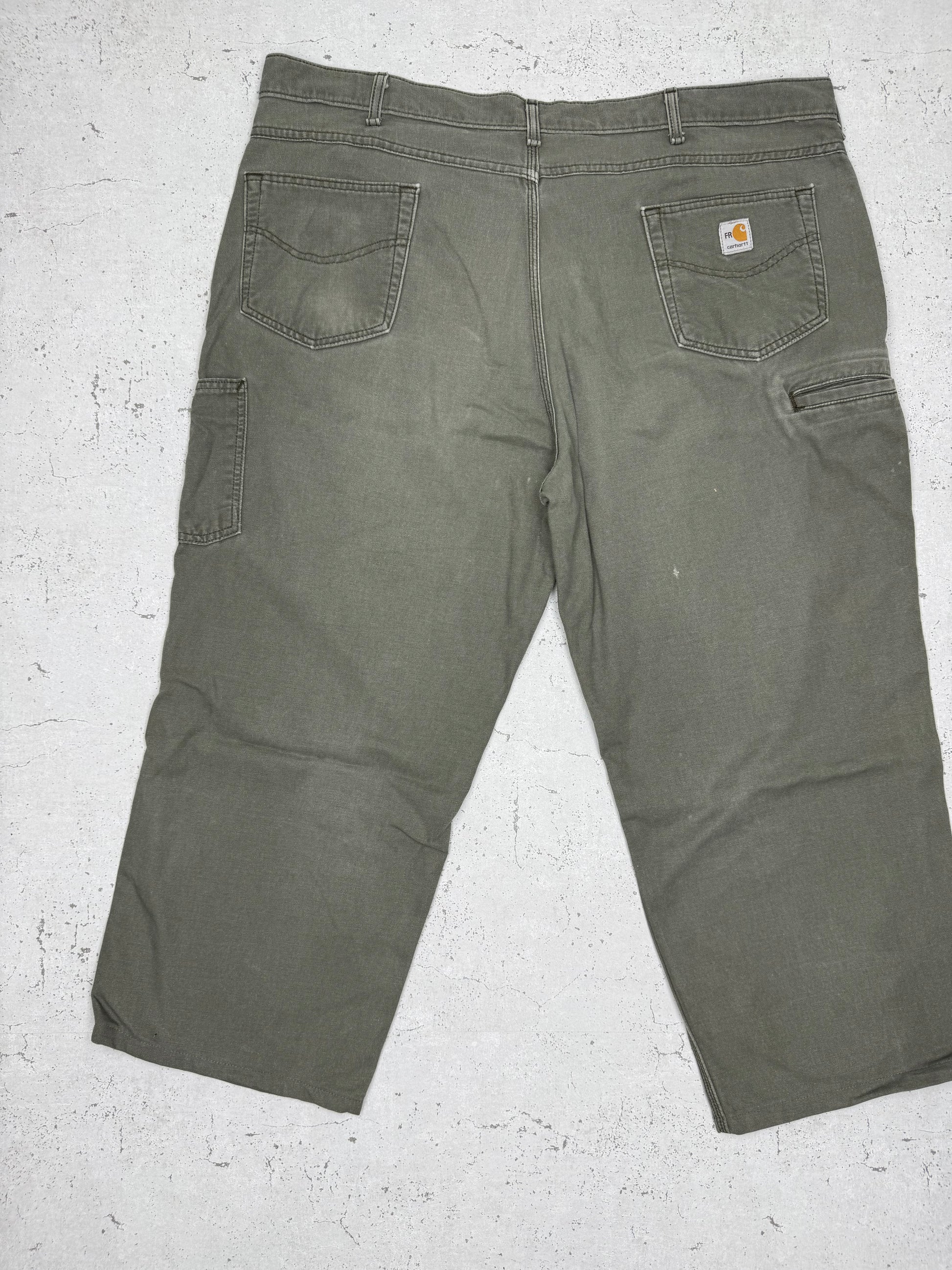 Carhartt Vintage Baggy Hose Carpenter khaki W44 L30 - MonkeysVintage