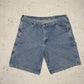 Lee Vintage Jeansshorts kurze Hose blau W42 - MonkeysVintage