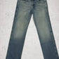 G-SuS sindustries Vintage Y2K low waist Vintage embroidered flared Jeans W31 L34 - MonkeysVintage