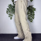 Nike Cargo Vintage Trackpants in Beige, Größe XXL, am Model getragen
