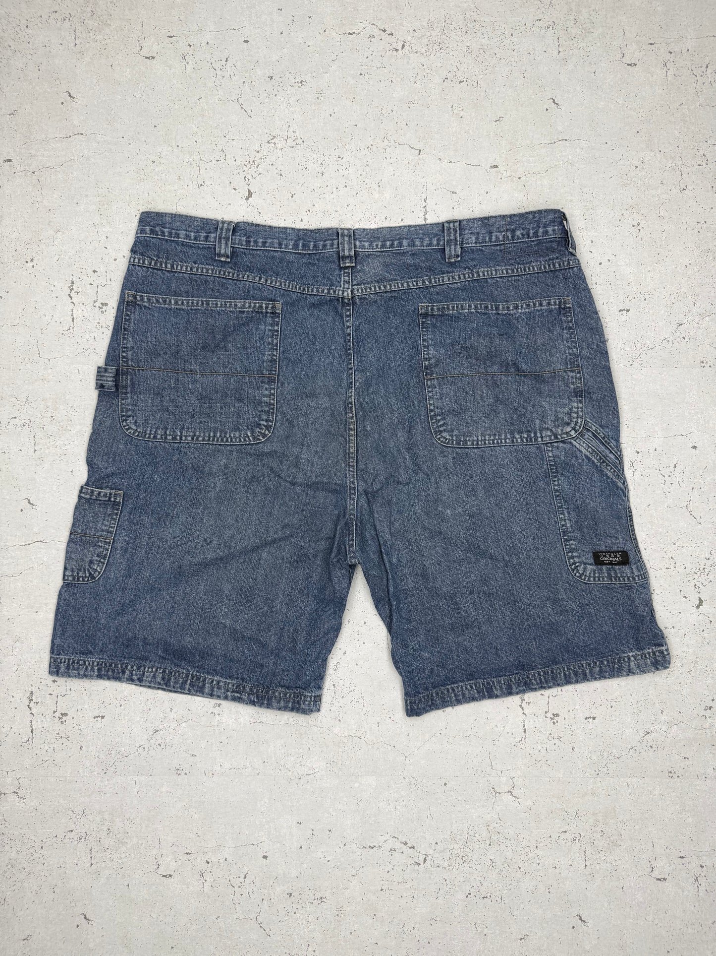 Wrangler Vintage Jeans Shorts blau W44 - MonkeysVintage