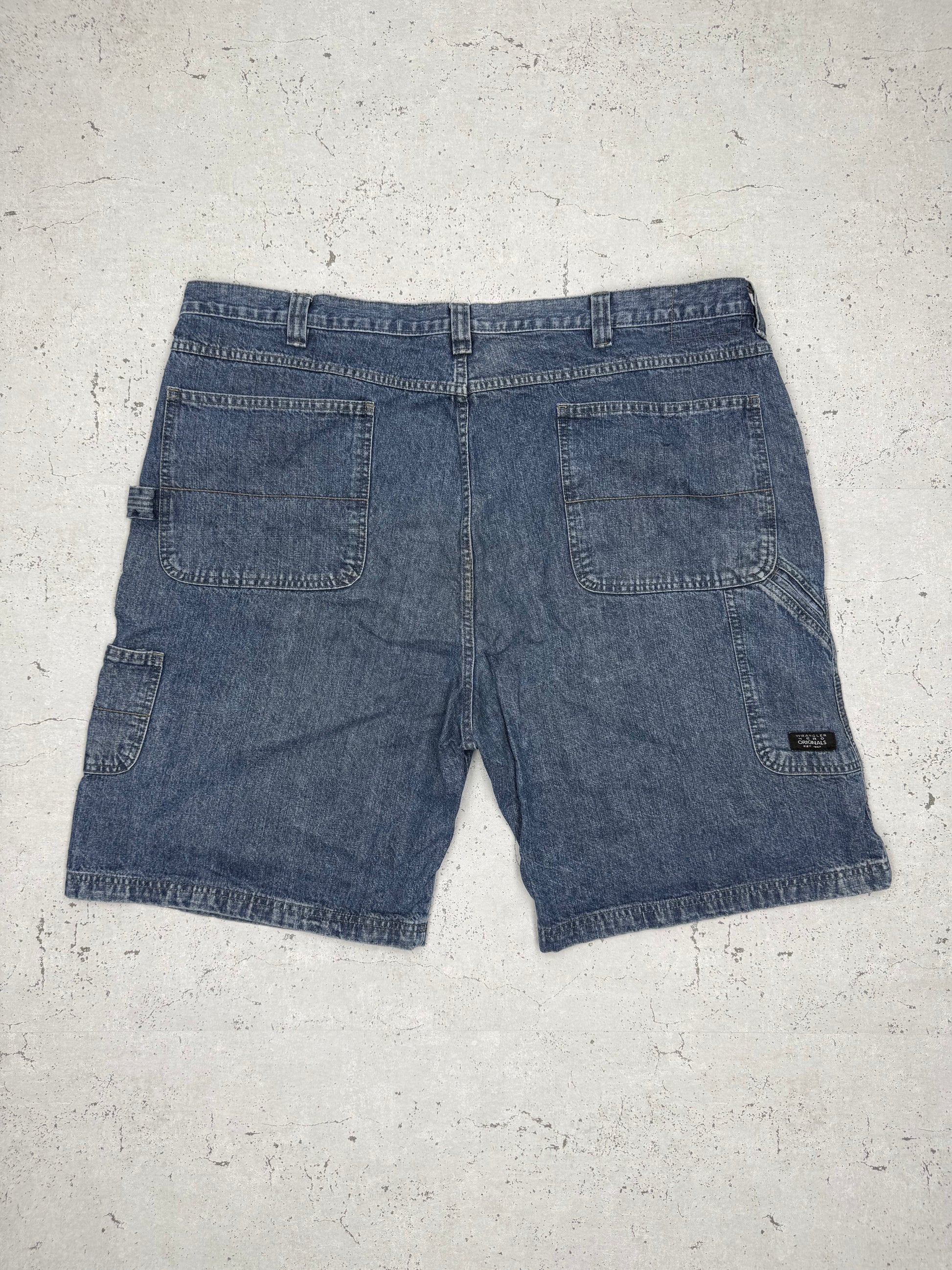 Wrangler Vintage Jeans Shorts blau W44 - MonkeysVintage