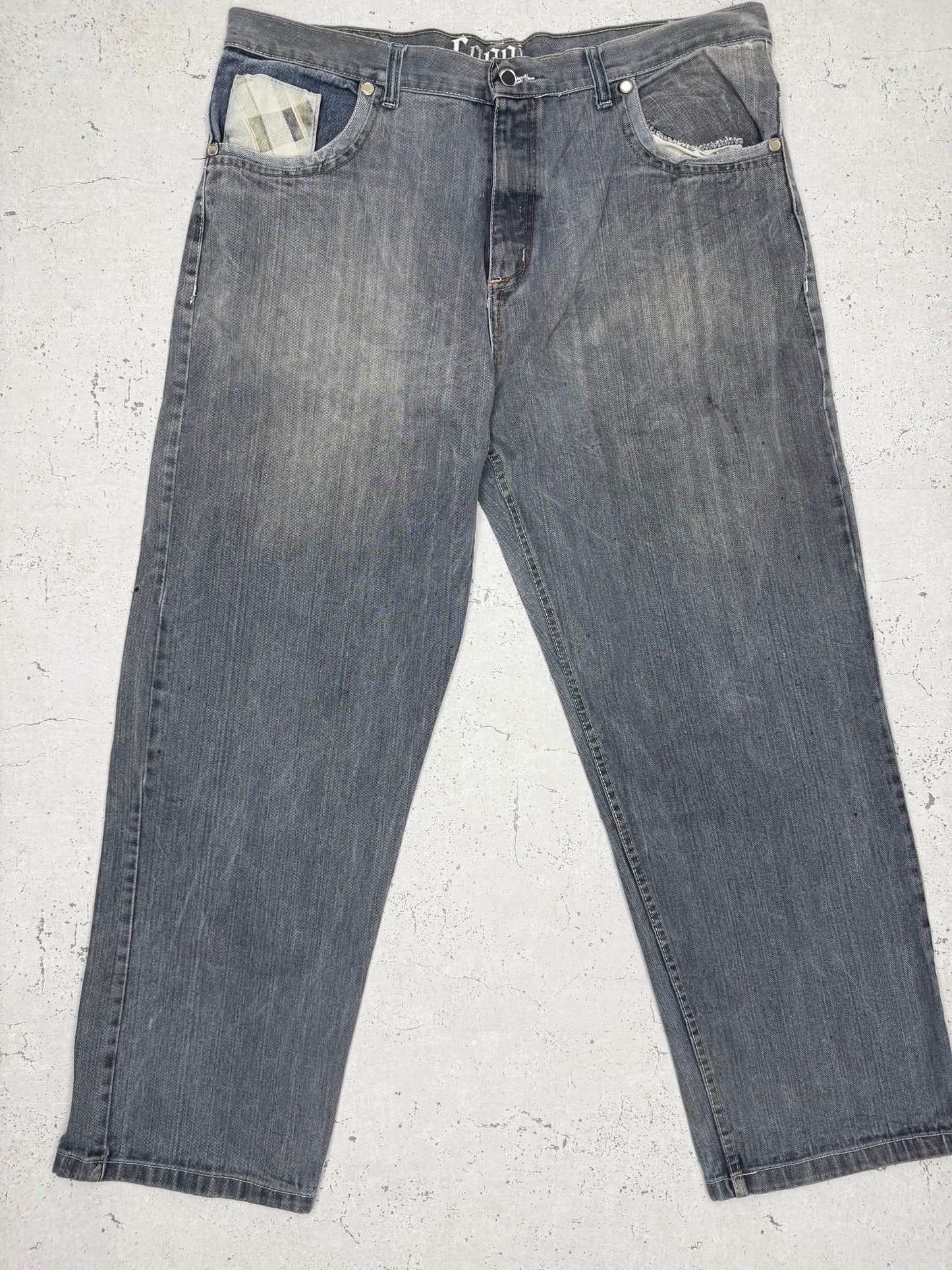 COOGI Vintage Y2K Baggy Jeans grau W42 - MonkeysVintage