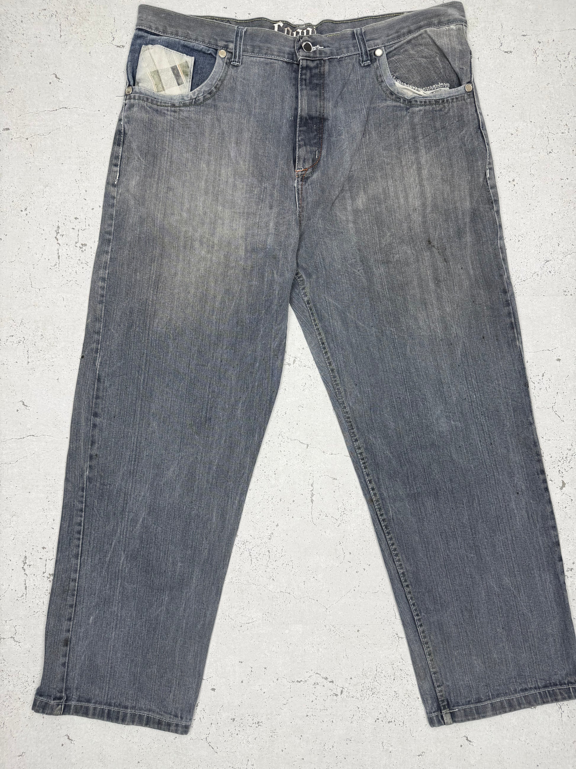 COOGI Vintage Y2K Baggy Jeans grau W42 - MonkeysVintage