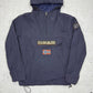 Napapijri Windbreaker Jacke blau XL - MonkeysVintage