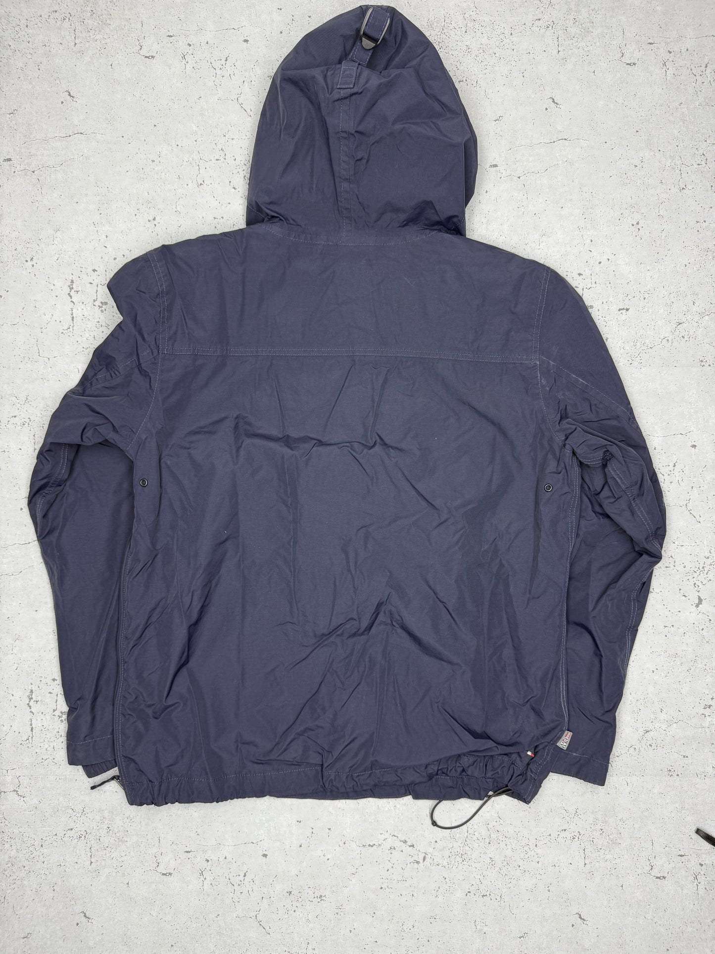 Napapijri Windbreaker Jacke blau XL - MonkeysVintage