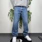 Burberry Jeans Straight Leg Fit hellblau W34 - MonkeysVintage