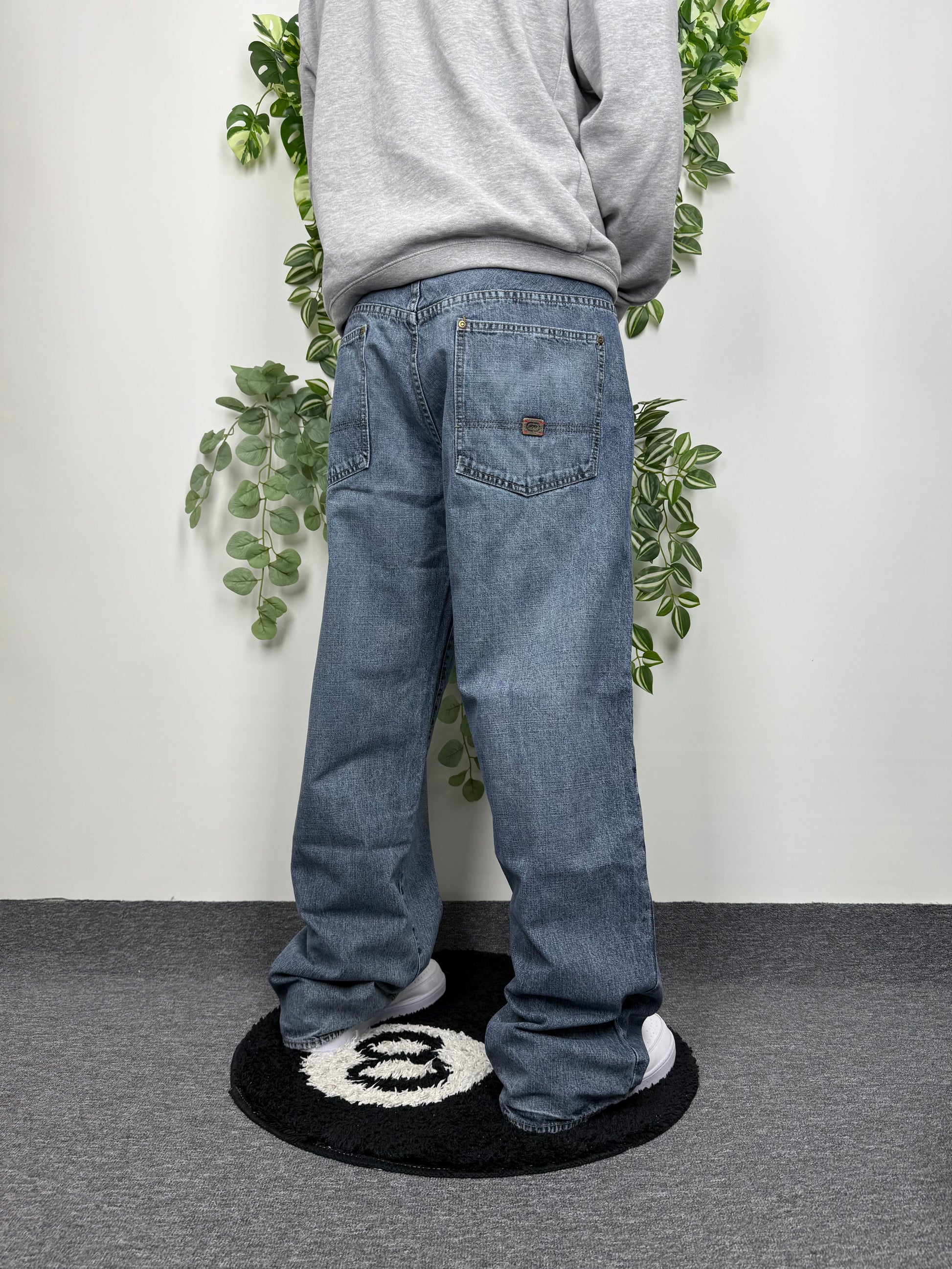 Ecko Unltd. Y2K Vintage baggy Jeans W40 blau XXL - MonkeysVintage