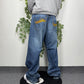 Roca Wear Y2K Vintage Baggy Jeans embroidered Hip Hop blau W38 L34 - MonkeysVintage