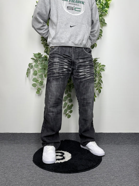 Jordan Craig Vintage Y2K Baggy Jeans schwarz W36 L32 - MonkeysVintage