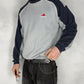 Adidas vintage Sweatshirt Crewneck blau M
